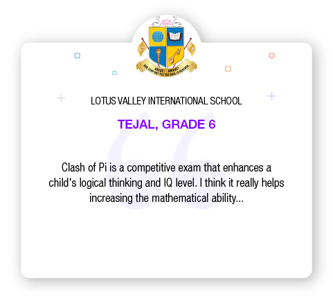 Clash of pi Testimonials