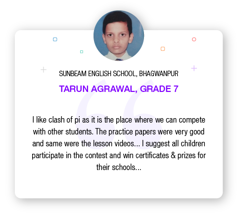 Clash of pi Testimonials